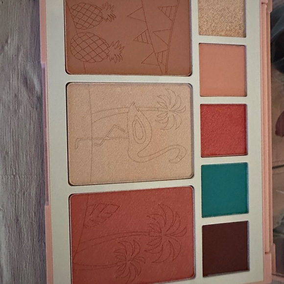 JOAH Flamingo Garden Eyeshadow and Cheek Palette - Picture 3 of 6